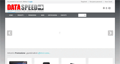 Desktop Screenshot of dataspeed.it